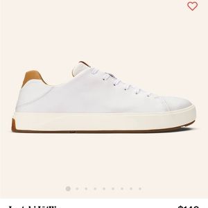 OluKai Men’s Lae‘ahi Lī ‘Ili - White - White / Size 7